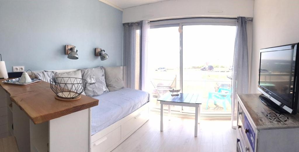 Appartement Studio face à la mer à Ploemeur Extérieur photo